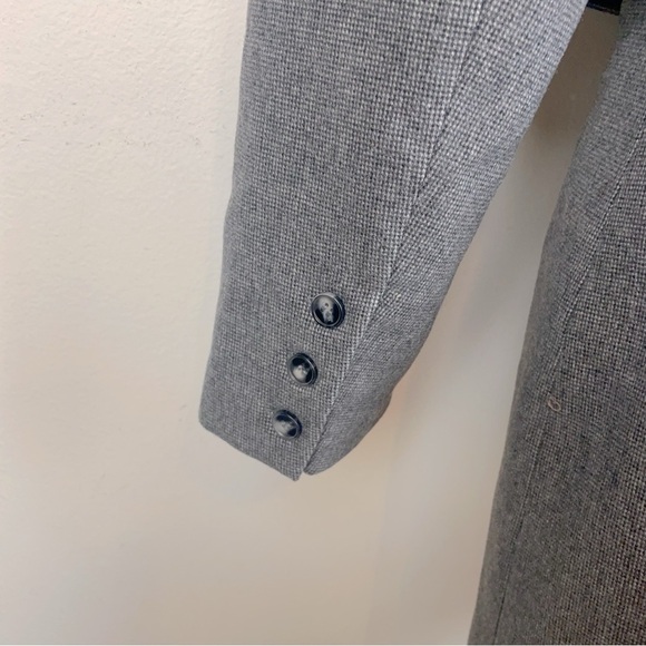 Sophie Rue Wool Blended Monique Cropped Blazer and Mini Skirt Set in Charcoal - Picture 6 of 9